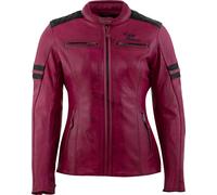 Rusty Stitches Joyce V2, giacca di pelle donna 46 female Rosso Scuro/Nero