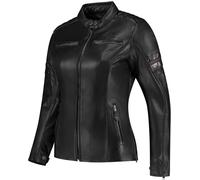 Rusty Stitches Joyce V2, giacca di pelle donna 44 female Nero/Argento