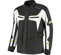 Rusty Stitches Luke, giacca tessile impermeabile 7XL male Grigio Scuro/Nero