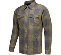 Rusty Stitches Neil V2 Camicia da moto, verde-blu, taglia S per maschi