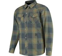 Rusty Stitches Noah Fleece Tech, camicia/giacca in tessuto 3XL male Blu/Verde/Arancione
