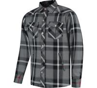 Rusty Stitches Noah Fleece Tech, camicia/giacca in tessuto 4XL male Grigio/Nero/Bianco