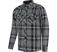 Rusty Stitches Noah Fleece Tech, camicia/giacca in tessuto XL male Grigio/Nero/Bianco