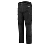 Rusty Stitches Cliff, pantaloni tessili impermeabili Lungo 32 male Nero