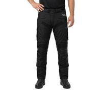 Rusty Stitches Cliff, pantaloni tessili impermeabili Corto 32 male Nero
