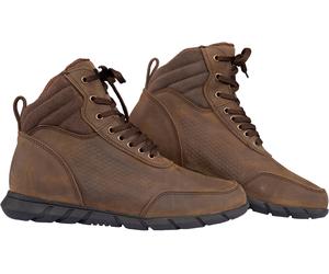 Rusty Stitches Paolo Scarpe da moto, marrone, Taglia 43