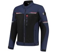 Rusty Stitches Ruben Giacca tessile moto, blu/nero, Taglia S