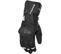 Rusty Stitches Ryder Guanti da moto impermeabili, nero, Taglia 3XL