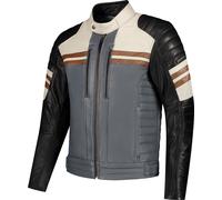 Rusty Stitches Steve, giacca in pelle 3XL male Grigio/Nero/Bianco/Marrone
