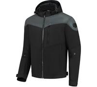 Rusty Stitches William Giacca tessile moto, nero-blu-porpora, taglia 3XL