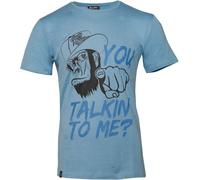 Rusty Stitches You Talkin To Me Maglietta, blu, Taglia S