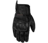 Rusty Stitches Zeke Guanti da moto, nero, Taglia M