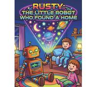 Rusty the Robot: Farm Life Adventures: A Heartwarming Robot & Farm Animals Coloring Book for Kids, Learning Love & Kindness