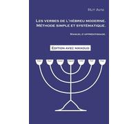 Rut Avni Les verbes de l'hébreu moderne. Manuel d'apprentissage. (Tascabile)