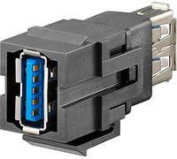 Rutenbeck 17010650 USB-Keystone USB a Bianco cavo di interfaccia e adattatore