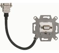 Rutenbeck KM-VGA KP Up 0 rw - Scatola di connessione VGA - VGA - singola - Bianco puro RAL 9010 (17010555)
