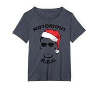 Ruth Bader Gingsburg - RBG Xmas Divertente Tshirt Maglietta, Donna Plus-Size, Pervinca, 2X