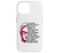 Ruth Bader Ginsburg LA DECISIONE RBG Meme Pro Choice SUL RETRO Custodia per iPhone 14