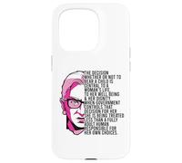 Ruth Bader Ginsburg LA DECISIONE RBG Meme Pro Choice SUL RETRO Custodia per iPhone 15 Pro