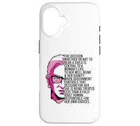 Ruth Bader Ginsburg LA DECISIONE RBG Meme Pro Choice SUL RETRO Custodia per iPhone 16