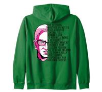 Ruth Bader Ginsburg LA DECISIONE RBG Meme PRO Choice sul Retro Felpa con Cappuccio