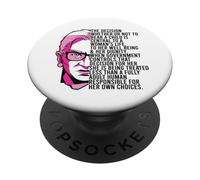 Ruth Bader Ginsburg LA DECISIONE RBG Meme Pro Choice SUL RETRO PopSockets PopGrip Adesivo