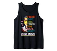Ruth Bader Ginsburg My Body My Choice Protest March Feminist Canotta