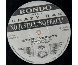 Ruth Brown No Justice, No Peace (Vinyl LP)