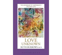 Ruth Burrows OCD Love Unknown (Tascabile)