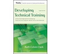 Ruth C. Clark Developing Technical Training (Copertina rigida)