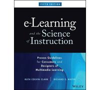 Ruth C. Clark Richard E. e-Learning and the Science of Instr (Copertina rigida)