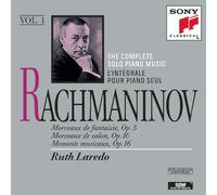 Ruth Laredo Rachmaninov: Complete Solo Piano Music, Vol. 1 (CD)
