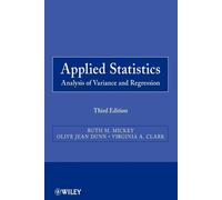Ruth M. Mickey Olive Jean Dunn Virginia A. Clark Applied Statistics (Tascabile)