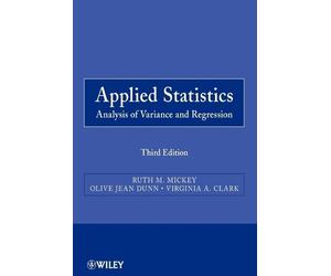 Ruth M. Mickey Olive Jean Dunn Virginia A. Clark Applied Statistics (Tascabile)