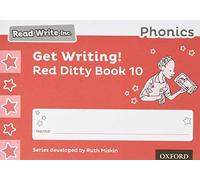 Ruth Miskin Read Write Inc. Phonics: Get Writing Red Ditty Book 10 (Tascabile)