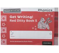 Ruth Miskin Tim Read Write Inc. Phonics: Get Writing Red Ditty Book (Tascabile)
