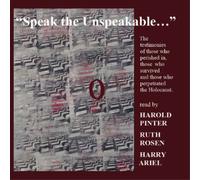 Ruth Rosen Speak the Unspeakable... (CD) Album