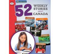 Ruth Solski 52 Weekly Nonfiction Stories About Canada Grades 3-4 (Tascabile)