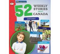 Ruth Solski 52 Weekly Nonfiction Stories About Canada Grades 6-7 (Tascabile)