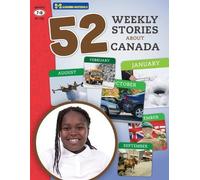 Ruth Solski 52 Weekly Nonfiction Stories About Canada Grades 7-8 (Tascabile)