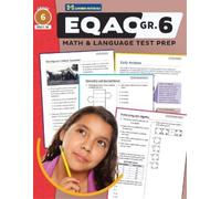 Ruth Solski EQAO Grade 6 Math & Language Test Prep (Tascabile) Eqao Test Prep
