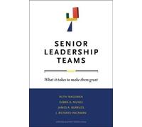 Ruth Wageman J. Richard Hackman Debra A. Nune Senior Leadersh (Copertina rigida)