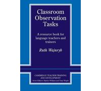 Ruth Wajnryb Classroom Observation Tasks (Tascabile)