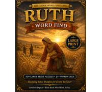 Ruth Word Find: 100 Large-Print Bible Word Search Puzzles for All Ages