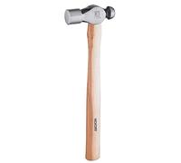 Ruthe 3030070119 Martello a sfera con manico in legno di Hickory, 1733 g