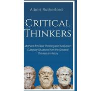 Rutherford Albert Critical Thinkers (Copertina rigida)