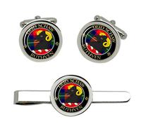 Ruthven Clan Scozzese Gemelli E Fermacravatta Set