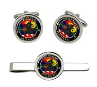 Ruthven Clan Scozzese Gemelli E Fermacravatta Set