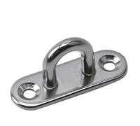 RUTHYEARS Piastra oculare for supporto, 1/3/5 pezzi, montaggio a parete, gancio for soffitto, gancio for amaca, garage(304 M5 4.5x1.5x2cm)