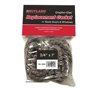 RUTLAND PRODUCTS GRAPHOGLAS, Guarnizione Fune, 1,8 x 1,9 cm, Corda, Nero, 5.08 x 17.305019999999999 x 27.305 cm